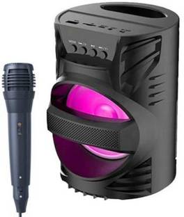 Clairbell NZM_513K_LZ 4104||WS-04|| Karaoke Speaker With Mic compatiable With smartphones 15 W Bluetooth PA Speaker