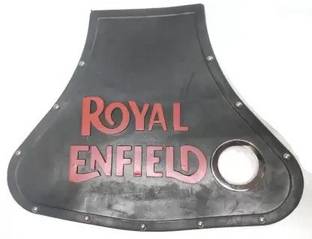 Bullkartzone Front And Back Rear Mud Guard For Royal Enfield Classic(Black) Bike Engine Guard