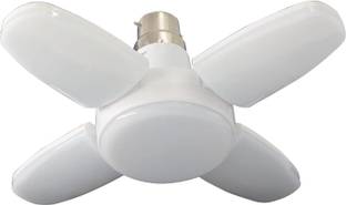 VEDRID 28 Watt 4 Fan Blade Shape led Bulb Pendants Ceiling Lamp