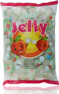 COCON Lichi jelly big pouch 1500 gms (100cups) Lichee Jelly Candy