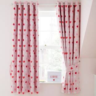 sai fashion 154 cm (5 ft) Polyester Room Darkening Window Curtain (Pack Of 2)