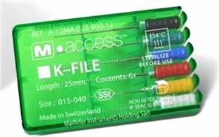 pyrax M-Access K-Files 21MM #10 Dental Elevator