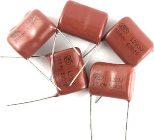 SAMAES 5 Pics 223J 2KV Polyester Capacitor 2000V 0.022uf Electronic Components Electronic Hobby Kit