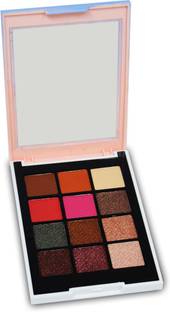 Glam21 Color School Eyeshadow Palette With 12 Versatile Shades, Multicolor (ES171-03) 10 g
