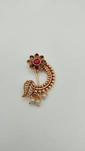 RC-AS-03-SINGLEGOLD-MANGO Gold-plated Plated Alloy Nathiya