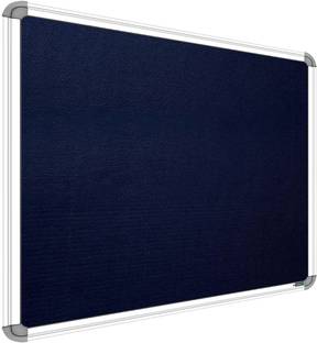 SRIRATNA 2 X 3 Feet Blue Premium Material Notice Board/Bulletin Board/Pin-up Display Board for Office, School and Home Notice Board (A-Blue 2X3 FEET) Notice Board