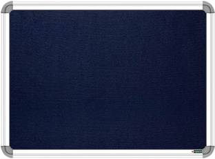 SRIRATNA 2 X 3 Feet Size Blue Premium Notice Board/Bulletin Board/Pin-up Display Board for Office, School and Home Notice Board (Blue 2X3 FEET) Notice Board