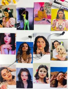 Selena Gomez Lomo Cards Pack of 12 Premium Photocards (4x5 inches) Fine Art Print
