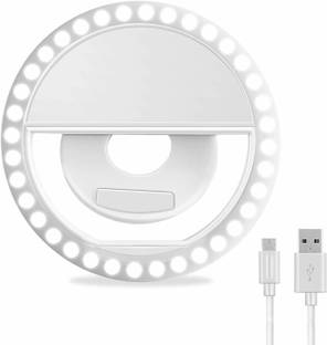 icall New Fit Design Mini Selfie Ring Light Enhancing Photography Portable Battery Camera Phone Photography 3 levels Selfie LED Flash Light For all smartphone Ring Flash