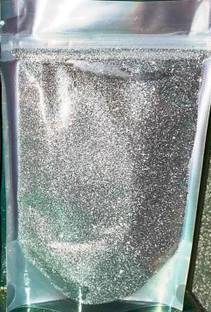 Mahir Glitter SILVER SHINY GLITTER 200 GRAM PACK