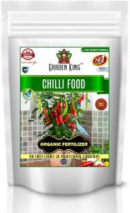 Garden King Chilli Food, Essential Organic Fertilizer for Chilli Plants, Double Filtered with All Required Nutrients and Active Micro-Organism for healthy flowering Fertilizer