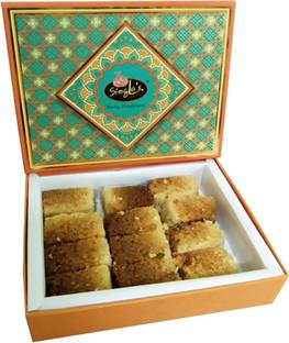 Singla Sweets Delicious Milk Cake 500g New Box… Box