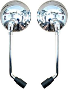 Bullkartzone Manual Dual Mirror For Royal Enfield Thunderbird 350, Classic 350, Classic 500