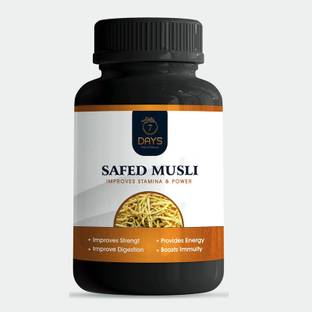 7 Days Safed Musli for Mem and Women -improve stamina and Power