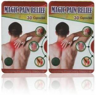 BENGAL HERBS MAGIC PAIN RELIEF CAPSULE FOR JOINT PAIN,RHEUMATOID ARTHRITIS,SCIATICA,MUSCLE PAIN,PACK OF 2 (30 Capsules + 30 Capsules )