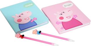 PIXPOX Peppa Pig Regular Diary Single 80 Pages