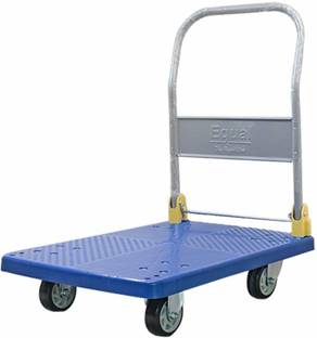 Equal Material Handling Heavy Duty PVC Platform Trolley