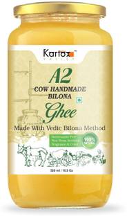 Kartox Valley A2 GHEE MADE FROM DESI COW MILK Ghee Glass Bottle