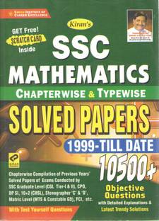 Kiran's Ssc Mathematics Chapterwise & Typewise Solved Papers