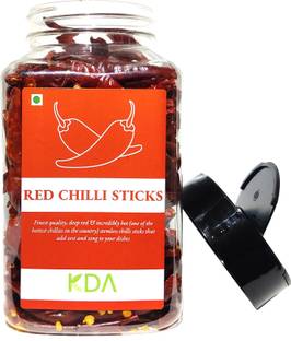 KDA Dried & Stemless Red Chilli Sticks (Sabut Lal Mirch)