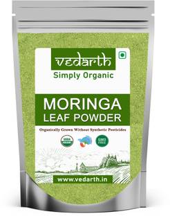 Vedarth Organic Moringa Leaf Powder for Weight Loss-Super Food Dietary Supplement