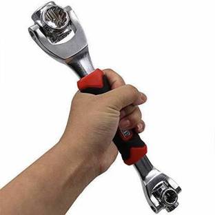 supertive Multifunctional Universal Adjustable Socket Wrench Spanner Tool Double Sided Socket Wrench (Pack of 1) Double Sided Socket Wrench