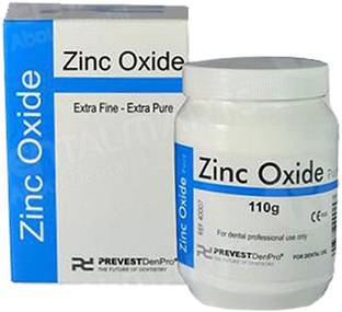Prevest Zinc Oxide Extra-Fine, Extra-Pure Powder - 110g Dental Elevator