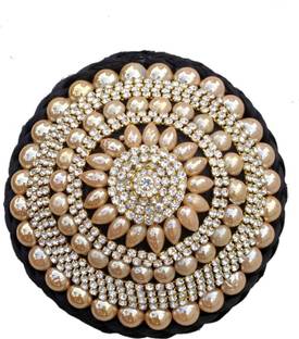 MX WOMEN HAIR STYLE New Look  Juda Accessories For Women and Girls With Stone Work Juda For Festives Designer Stone Bridal Wedding Extension Hair Extension