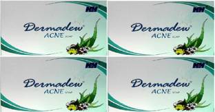 Dermadew ACNE Soap - 4 x 75g Packs
