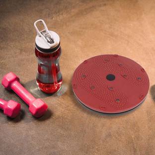 domnikyas Tummy Twister AB Exercise Acupressure Fat Burning Weight Loss Step Machine Red Ab Exerciser