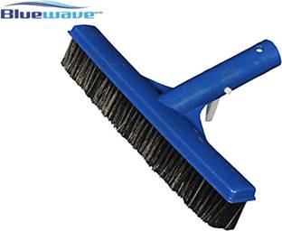 Blue Wave 10 inch Pool Algae Brush With SS Bristle For Swimming Pool Plastic Wet and Dry Brush