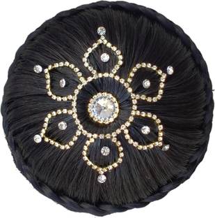 MX WOMEN HAIR STYLE Stylish Beautiful Juda Accessories For Women and Girls  Extension Black 11 Hair Extension
