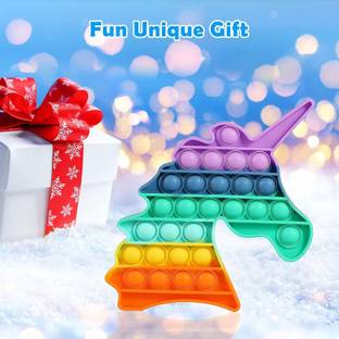 SWISS WONDER Poppit Fidget Toy, Popit Silicone Fidgets-LP-263