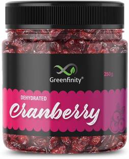 Greenfinity Dehydrated Dried Cranberries - 250g Cranberries