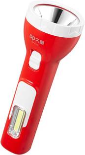 Dp 9123 (RECHARGEABLE LED TORCH) With Built-in Emergency light, 800mAh Battery Torch