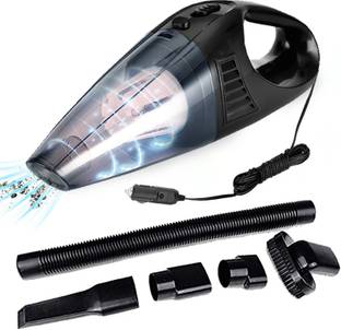 Zinsy 12V High Power Wet & Dry Portable Handheld Car Vacuum Cleaner Car Vacuum Cleaner with Anti-Bacterial Cleaning, 2 in 1 Mopping and Vacuum, Anti-Bacterial Cleaning, Reusable Dust BagH HAVY new 2021 balack and Golden New new car vacuum red Car Vacuum Cleaner with Anti-Bacterial Cleaning