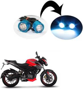 COMICAL Universal License Number Plate LED Light Bumper Red Blue Daytime Running Lamp 013 Parking Light Motorbike LED for Bajaj (12 V, 10 W)