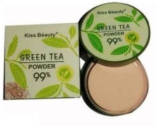 Kiss Beauty tea compact powder Compact