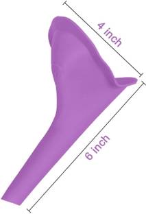 PEZ. Female Urination Device - Portable Women Stand Urinal Reusable Urinal Funnel for Travelling, Camping, Hiking, Outdoor Activities ( PURPLE COLOR ) Reusable Female Urination Device