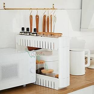 Dazzy Containers Kitchen Rack Plastic