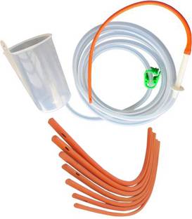 Fastro® Enema Kit 750ml and 7 Catheter enema tubes 12 number with color user manual Medical Equipment Combo
