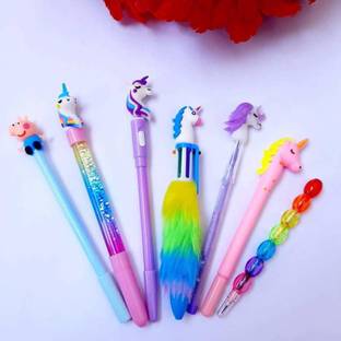 Johnnie Boy unicorn and peppa collection set Pen Gift Set
