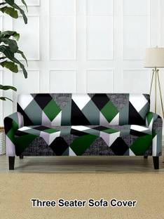 Flipkart SmartBuy Polyester Abstract 3 Seater Sofa Cover