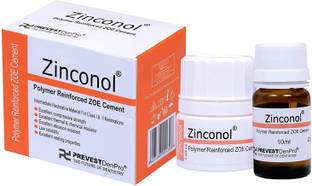 Prevest DenPro Zinconol 15 gm Powder and 10 ml Liquid Teeth Whitening liquid