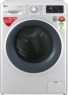 LG 6.5 kg Fully Automatic Front Load Washing Machine with In-built Heater Silver