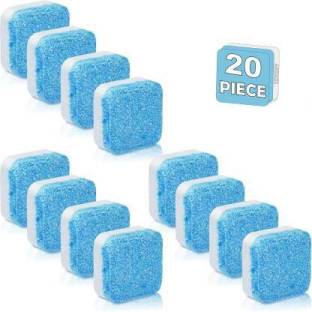 PAUCE 20Pcs Washing Machine Deep Cleaner Effervescent Tablet for All Company’s Front and Top Load Machine, Descaling Powder Tablet for Perfectly Cleaning of Tub & Drum Stain Remover Washer Dishwashing Detergent(Pack of 20) Dishwashing Detergent