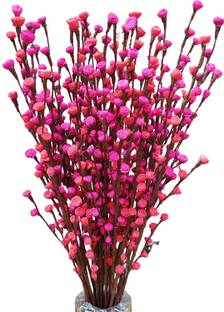 fab n Style Handmade multicolour mini rose Red, Pink Wild Flower, Rose Artificial Flower