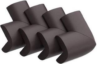 Top Trick 4 PCS Corner Guards, Baby Safety Corner Protectors, Corner Proofing Edge Protector Safe Corner Cushion for Table, Stair, Cabinet, Countertop (Brown)