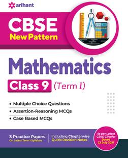 CBSE New Pattern Mathematics Class 9 for 2021-22 Exam (MCQs based book for Term 1)