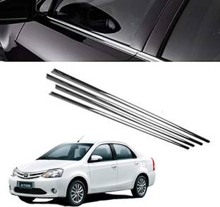 Rimpil Lower Window Garnish Etios Chrome Toyota Etios Side Garnish